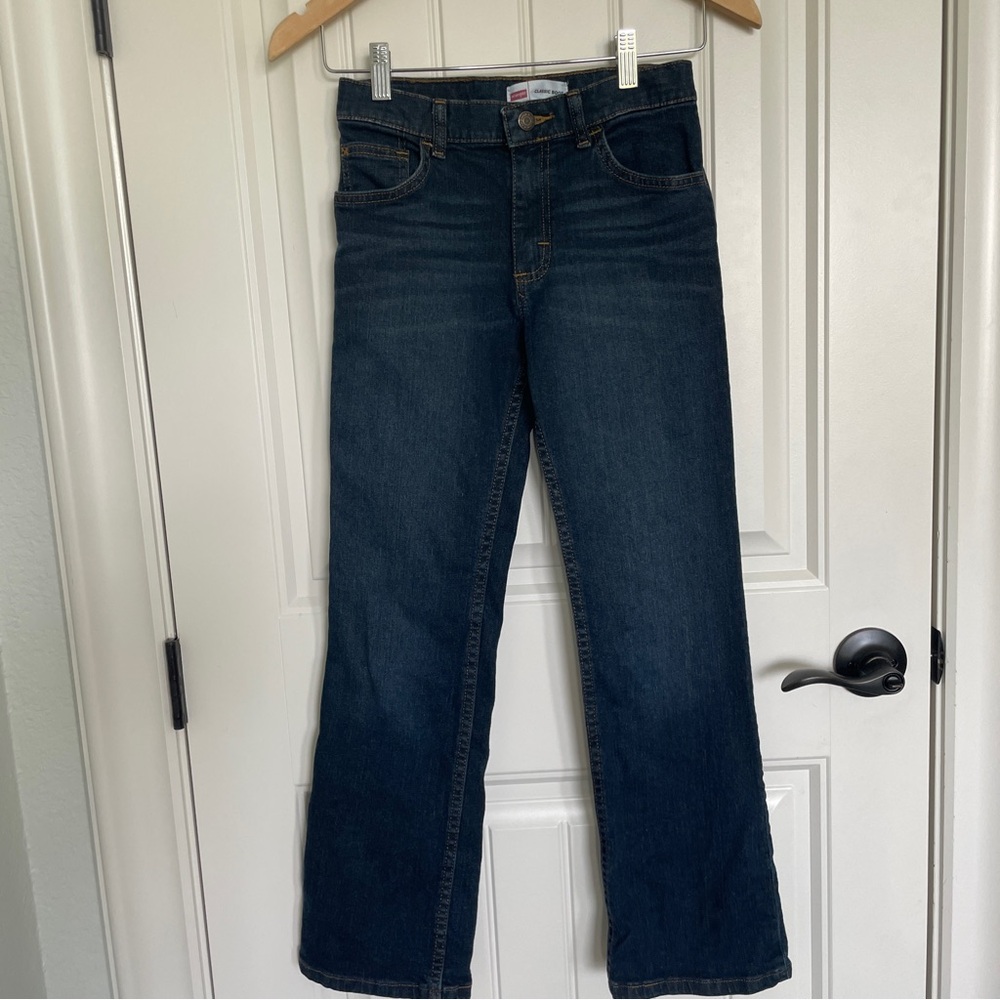 🤠WRANGLER CLASSIC BOOT CUT JEANS SIZE 12 SLIM🌵